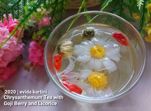 Foto resep Chrysanthemum Tea with Goji Berry and Licorice