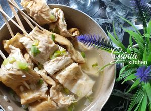 Foto resep Eomuk Guk (Korean Fish Cake Soup/Odeng)