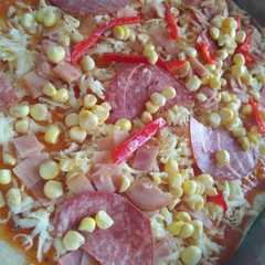Una foto de Pizza a lo venezolano