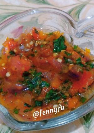 Foto resep Sambal Daun Mint