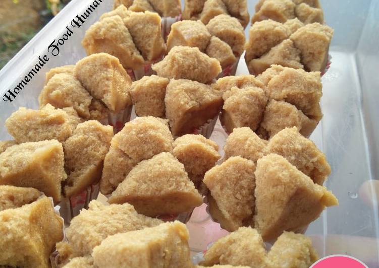 Anti Ribet, Membuat Bolu kukus gula merah,no telur no mixer irit anti gagal