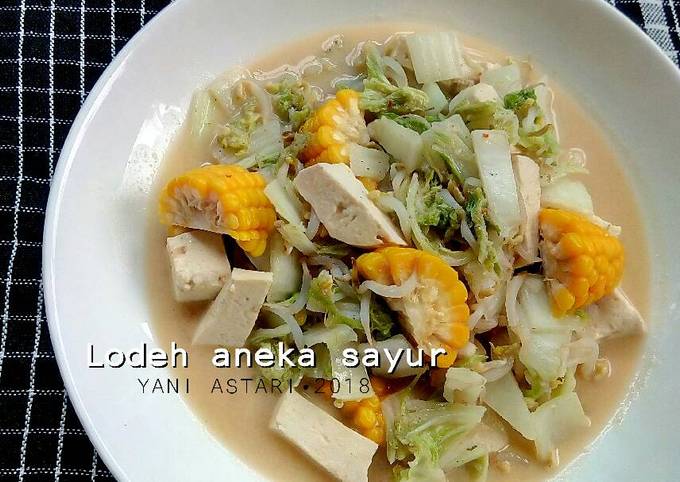 Resep Lodeh Aneka Sayur Oleh Yani Astari 야니아스타리 Cookpad