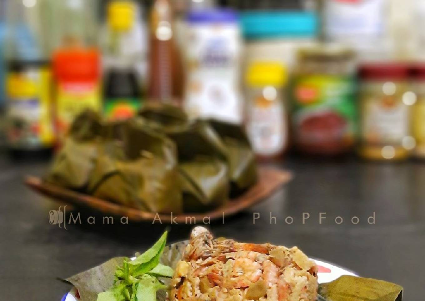 Botok Udang Lamtoro