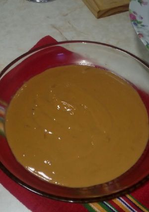 Una foto de POSTRE LIGHT DE DULCE DE LECHE. Adu