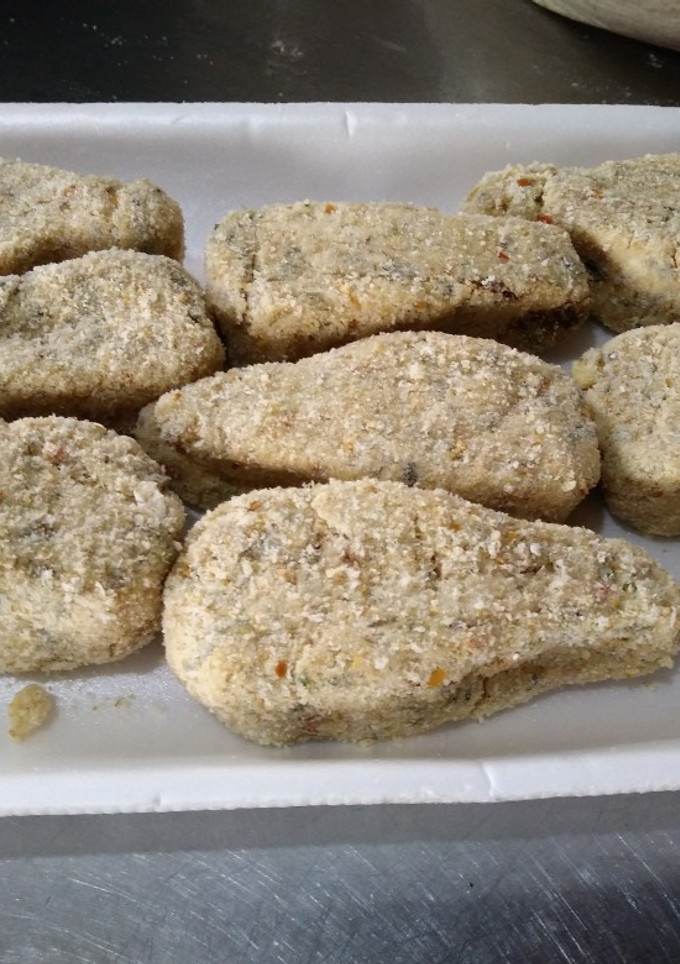 Una foto de Nuggets de soja veganas