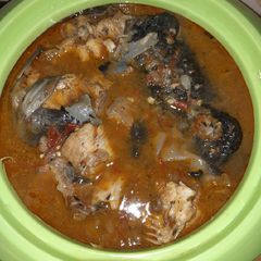 A picture of Cat fish pepper soup.