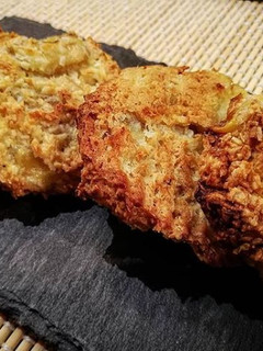 Una foto de Galletas de coco y plátano
