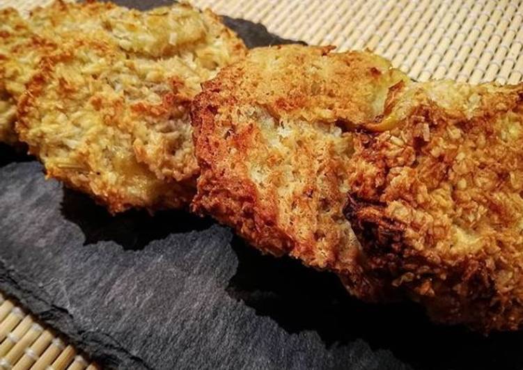 Galletas de coco y plátano