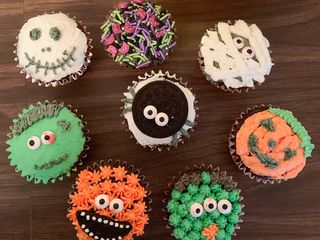 Halloween cupcake คัพเค้กช็อกโกแลต 🧁🎃