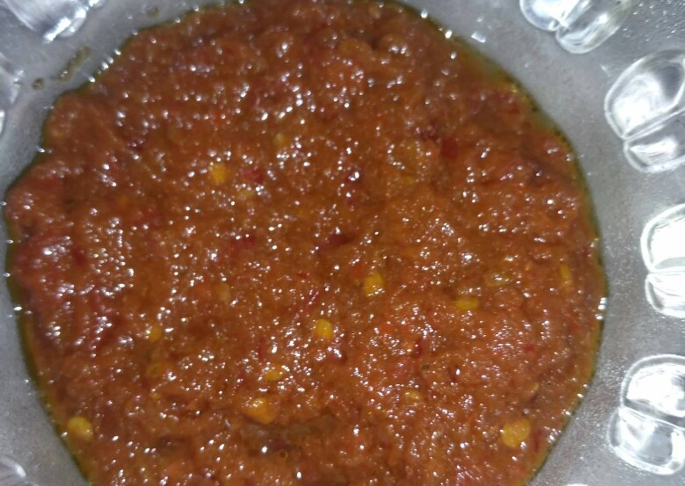 Cabai rawit buatan sendiri