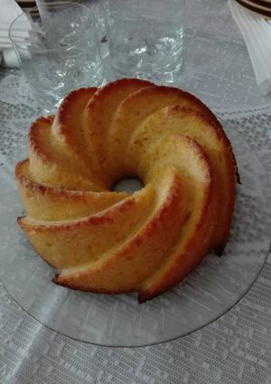Una foto de Torta de naranja entera