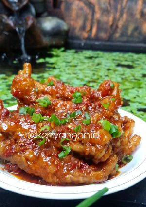 Foto resep Ceker Ayam Pedas Bumbu Rica-rica by Kenyangan