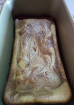 Una foto de Budín marmolado