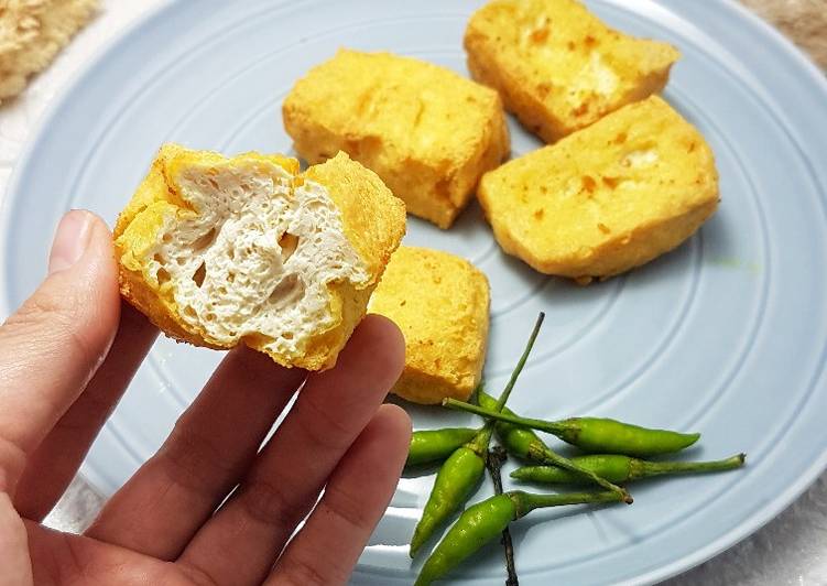 Tahu susu homemade