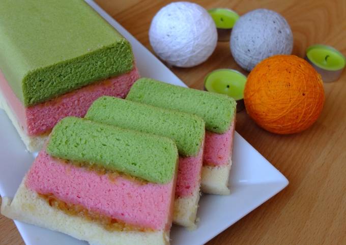 Resep Bolu Kukus Putih Telur Rainbow Anti Gagal Rasanusantara