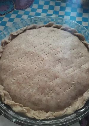Una foto de Tarta de zapallitos verdes