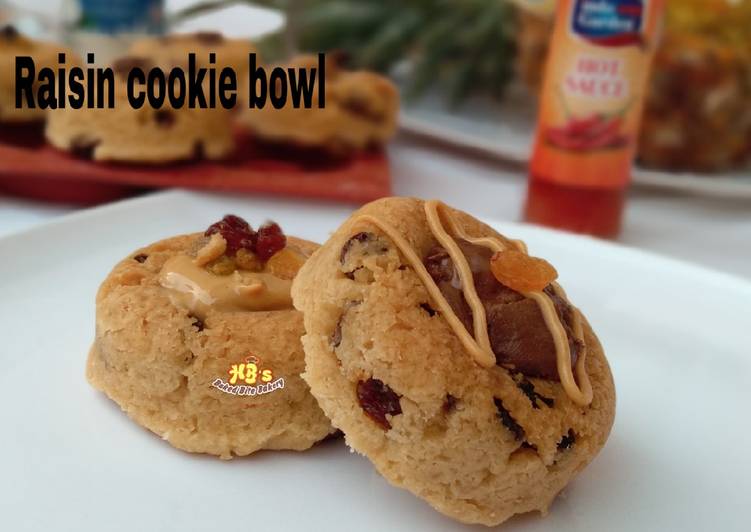 Easiest Way to Prepare Ultimate Raisin bowl cookie