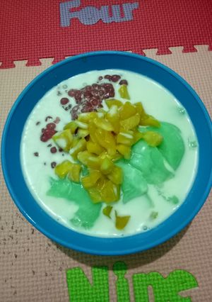 Foto resep Bubur JOmBANG (ijo lan abang 😋)