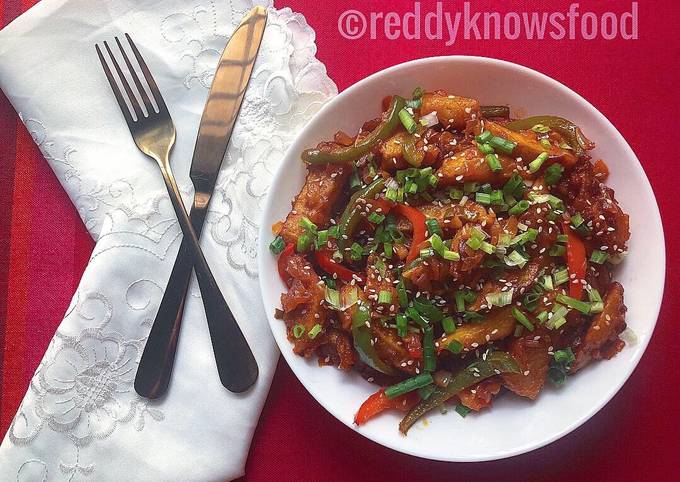 Easiest Way to Make Award-winning Crispy Chilli Potatoes
