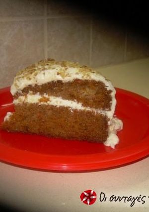 Φωτογραφία της συνταγής Carrot Cake με cream cheese frosting