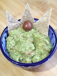 Una foto de Guacamole sin cilantro