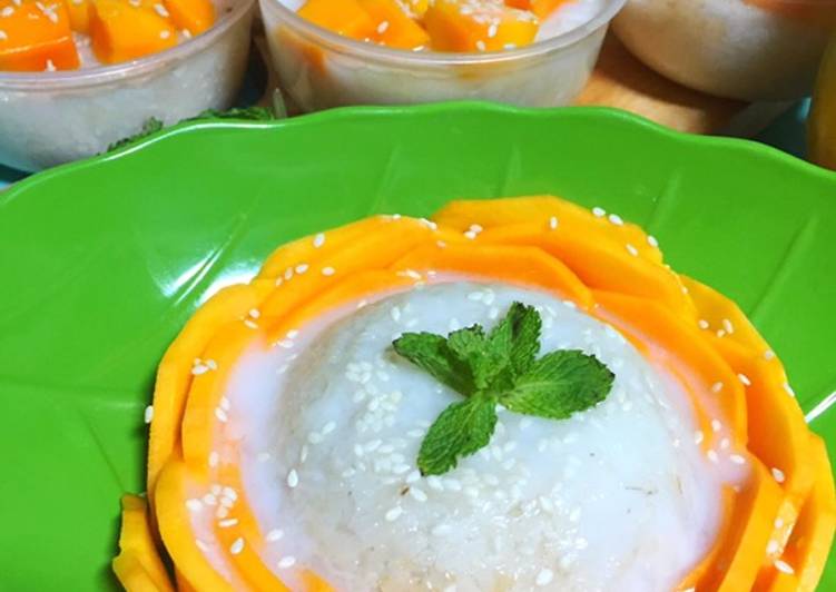 Bagaimana Menyiapkan Mango Sticky Rice yang Lezat