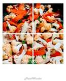 Bông cải xào cà rốt chay