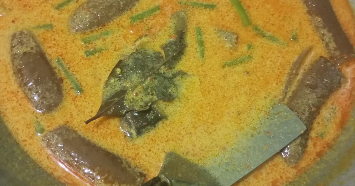 Gulai ikan asap/ikan sale