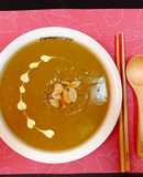 南瓜豆豆濃湯