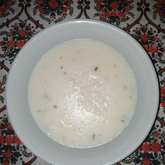 Homemade kheer A picture of Homemade kheer.