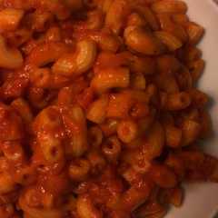 باستا فيقن مع صوص الحمص pasta with hummus-レシピのメイン写真
