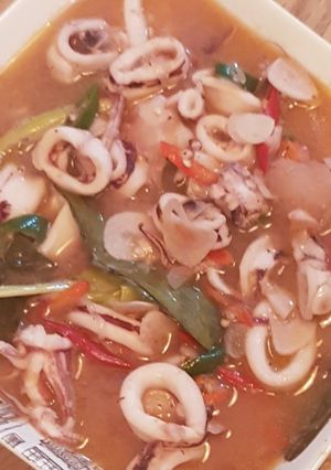 Foto resep Tumis Cumi Pedas
