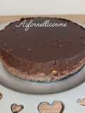 Torta di biscotti e cioccolato fondente