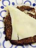Galleta de linaza y chia en tostador!! Súper fit :D