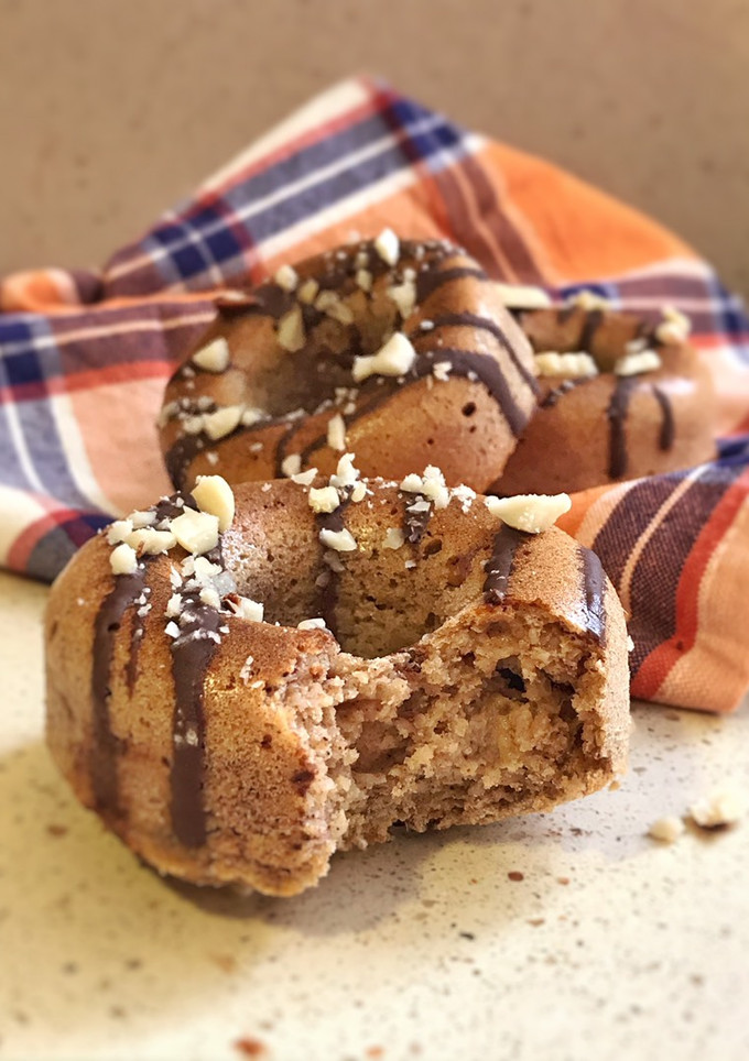 Una foto de Donuts de manzana y canela🍎