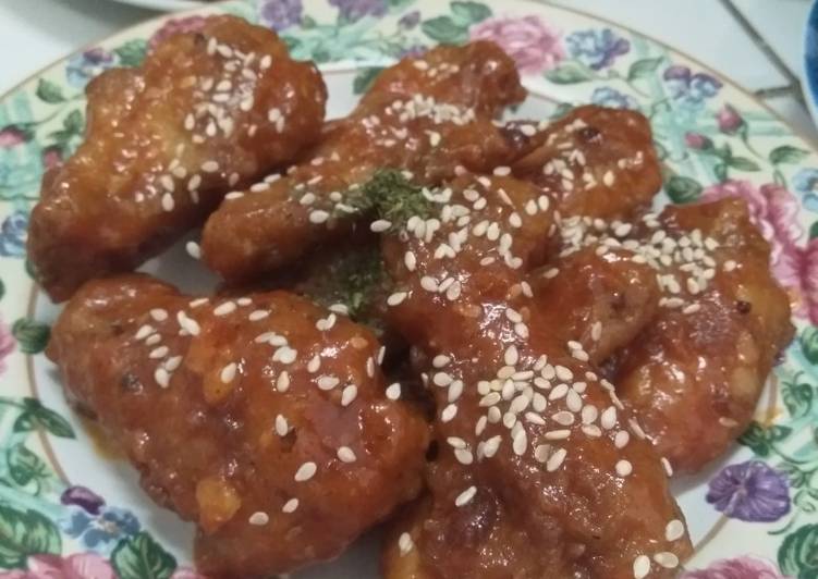 Langkah memasak Ayam saus rootbeer Anti Gagal