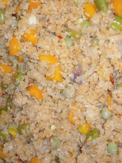 A picture of Dambun shinkafa.
