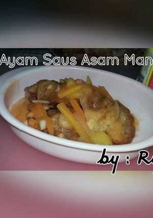 Foto resep Chicken Pop with Sweet and Sour Sauce (Ayam saus asam manis)