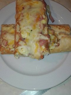 Una foto de Barra francesa rellena y rápida