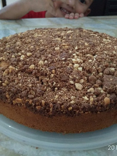 Foto resep Apple streusel cake