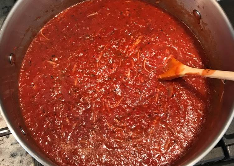 Easiest Way to Prepare Favorite Pasta Sauce
