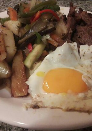 Una foto de Verduras asadas (planchetta)