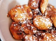 Une photo de beignet pomme