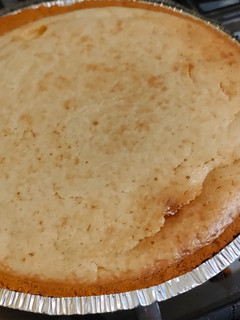 Una foto de Tarta de queso horneada