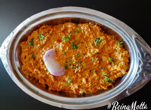 A picture of Crushed Shahi Paneer.