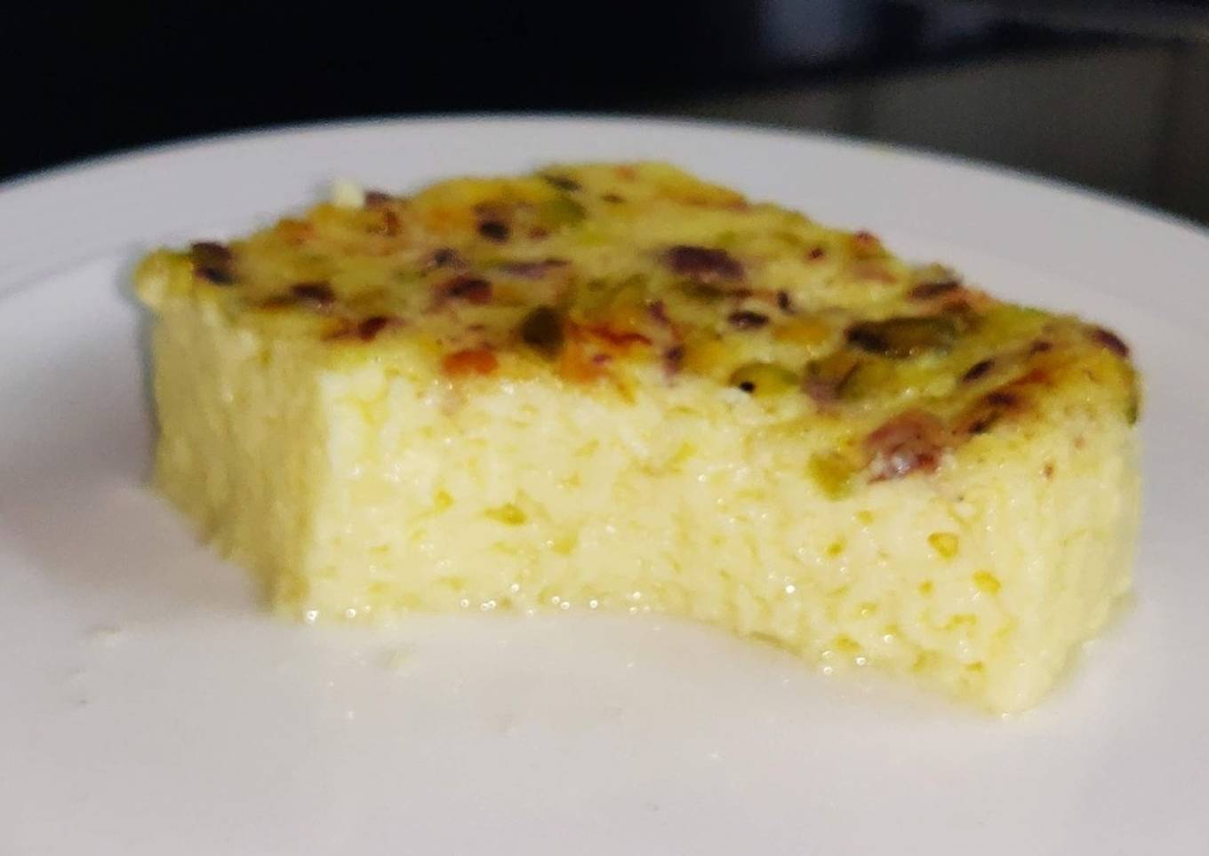 Steamed egg pudding recipe