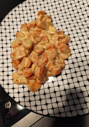 Une photo de Carotte à la crème et aux épices