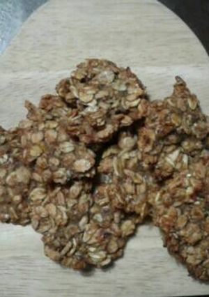 Foto resep Muesli Honey Cookies (No Mixer At All,  No Egg)
