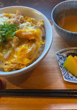 A picture of Oyakodon.
