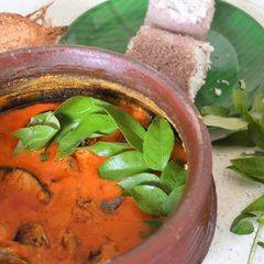 A picture of Fish Coconut Curry.